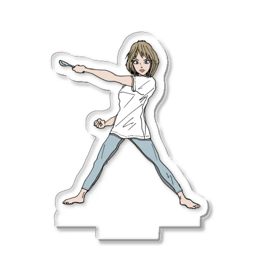 高尾ジェーンさなえ　ゴーゴーサナエショクドー Acrylic Stand