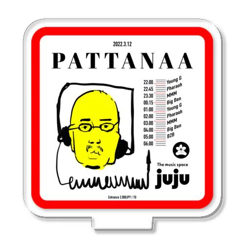 PATTANAA 2022 3/12 Acrylic Stand