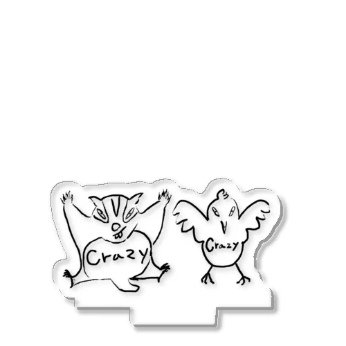 Crazy animals アクリルスタンド