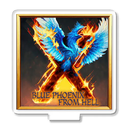 BLUE PHOENIX FROM HELL Acrylic Stand