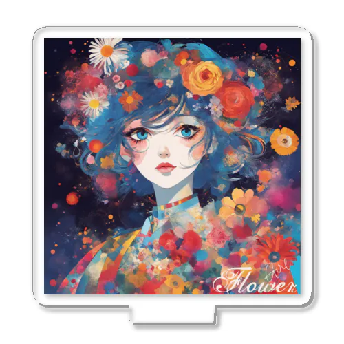 Flower Girl Acrylic Stand