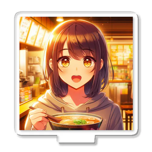 ラーメンと少女 アクリルスタンド