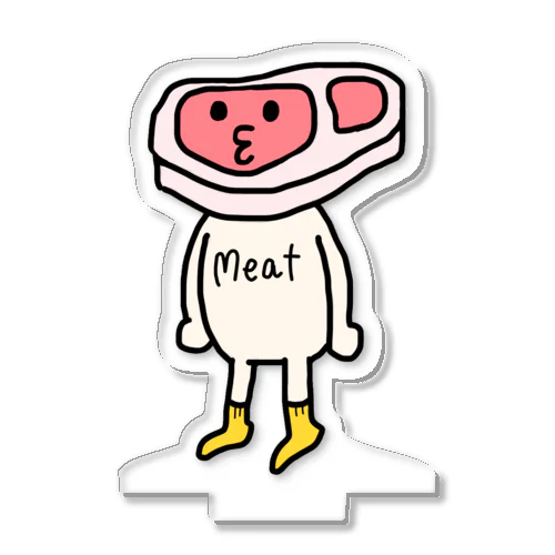 Meatくん。 アクリルスタンド