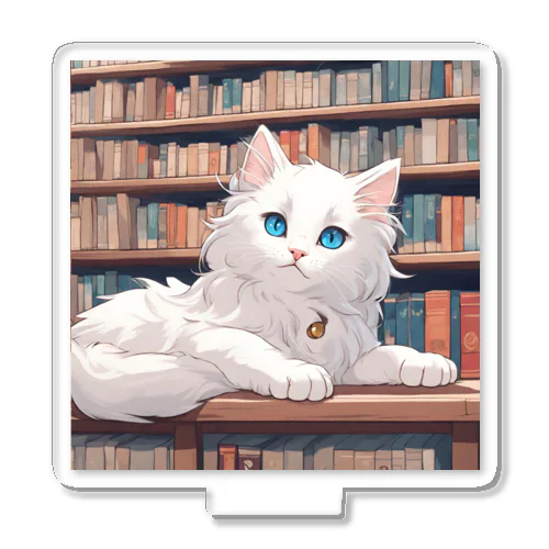 図書室の番猫03 アクリルスタンド