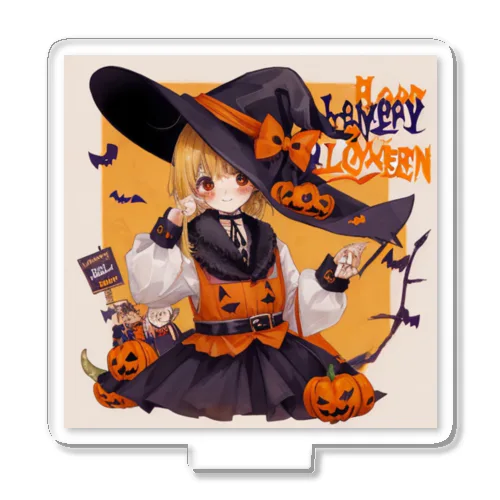 ハロウィンの魔法騒ぎ★魔女になったチワワの大冒険 Acrylic Stand