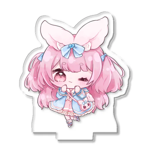 ぴんくウサちゃん Acrylic Stand