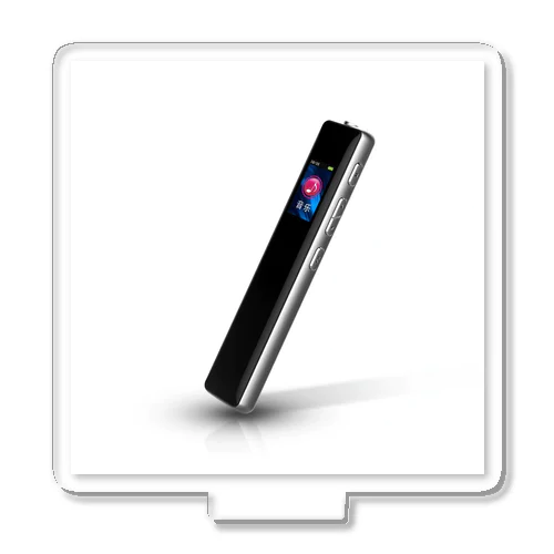  One-Touch-Aufnahme Digitaler Rekorder stick Acrylic Stand