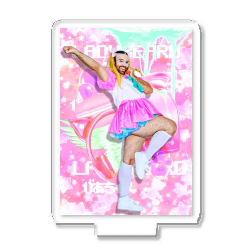 BABYBEARD Artist Photo (pink) Acrylic Stand