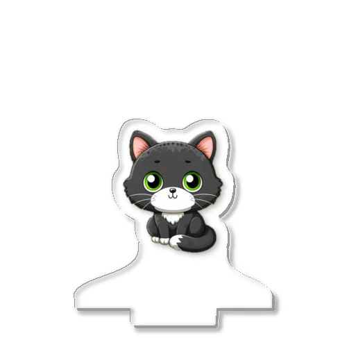 グレーマーブル・ハチワレ仔猫コレクション Acrylic Stand