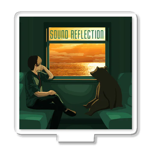 Sound Reflection | JOURNEY BEAR Acrylic Stand