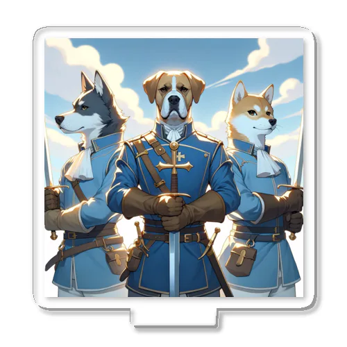 犬の三銃士 Acrylic Stand