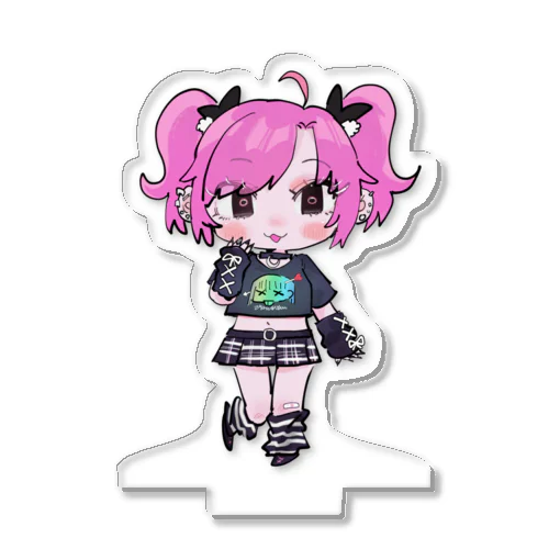 派手髪ピンクちゃん Acrylic Stand