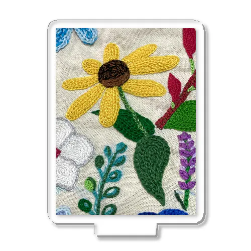 ルドベキア・タカオの刺繍🌼🪡 アクリルスタンド