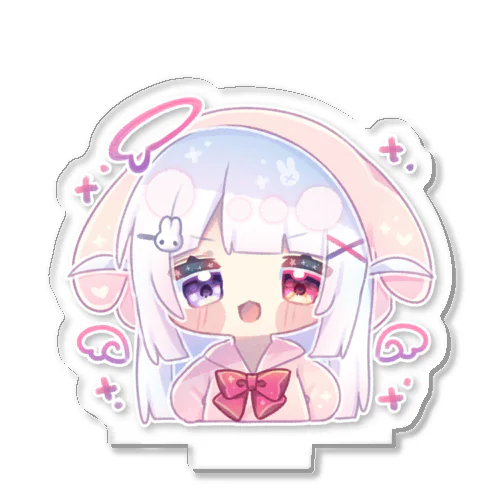 うさ耳パーカーちゃん(ドヤ顔) Acrylic Stand