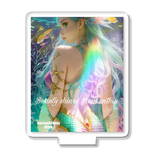 Beauty shines from within Acrylic Stand