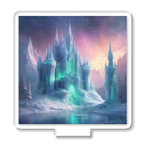 オーロラが照らす氷の城 アクリルスタンド