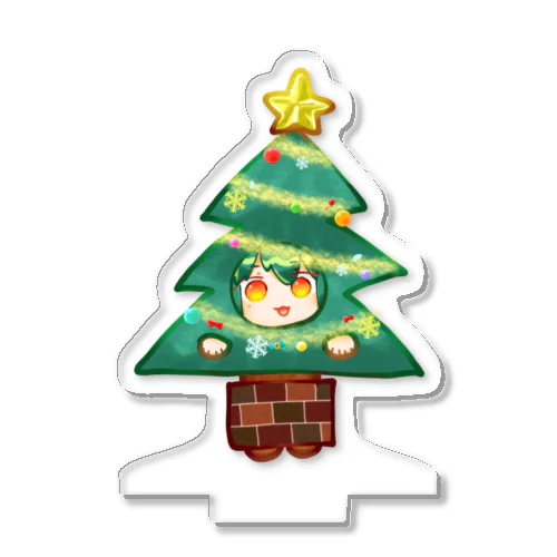 クリスマスツリー暁さん Acrylic Stand