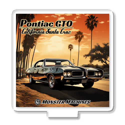 Pontiac GTO  California Santa Cruz モンスターマシーン アクリルスタンド