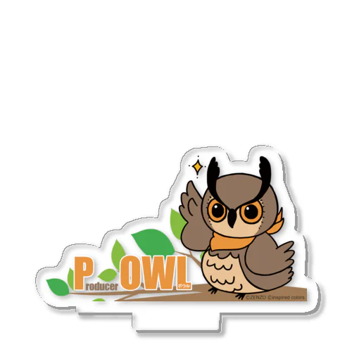  POWL（ポウル）ロゴ アクリルスタンド