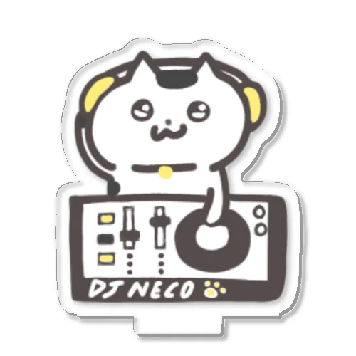 DJネコチャン（DJタマ） Acrylic Stand