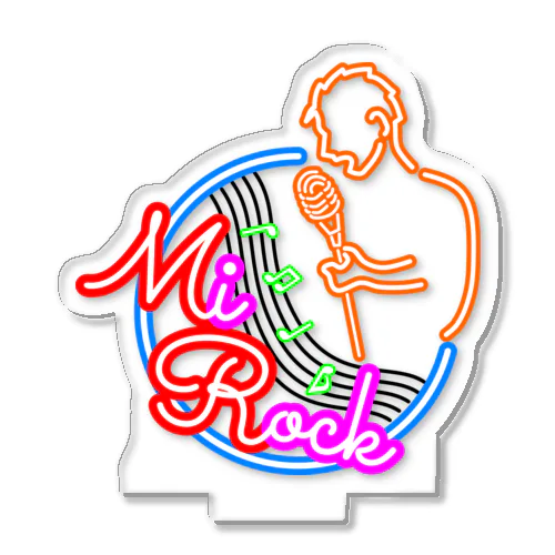 Mi Rock オリジナルグッズ アクリルスタンド