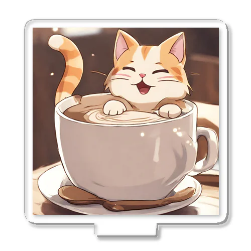 カプチーノ猫 アクリルスタンド