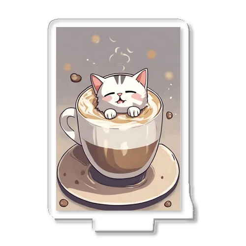 至福のカプチーノ猫🐈 Acrylic Stand