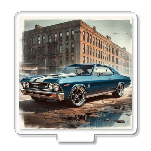 Chevrolet Chevelle　BLUE Acrylic Stand