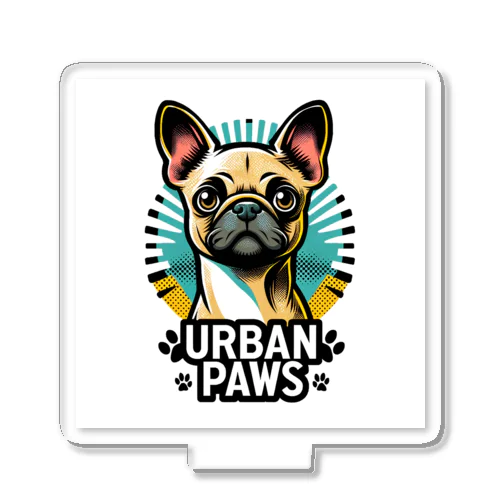 パグチワワ「Urban paws 」 Acrylic Stand