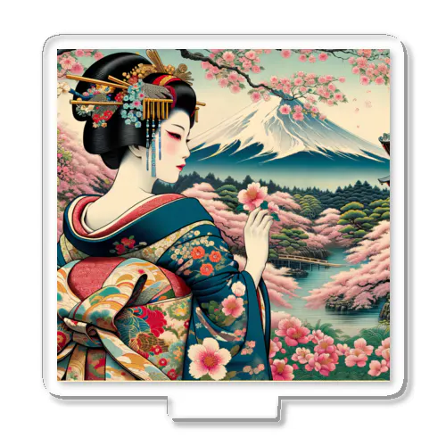 浮世絵 美人画 Ukiyoe beauty painting [UB-DL-SR001-0002] アクリルスタンド