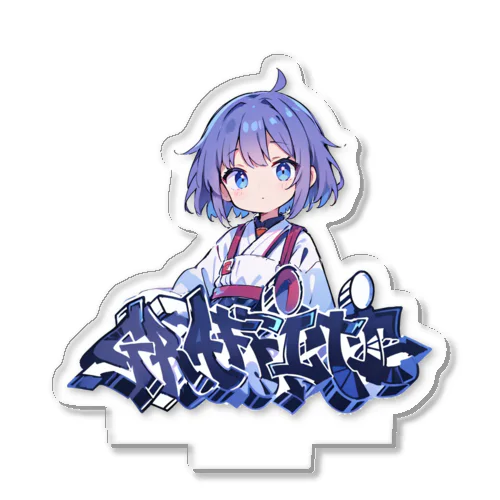 ストリート女の子 Acrylic Stand