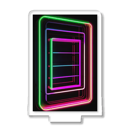 Abstract_Neonsign Acrylic Stand