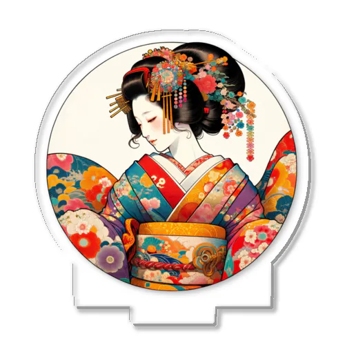 浮世絵 美人画 Ukiyoe beauty painting [UB-DL-SR002-0018] アクリルスタンド