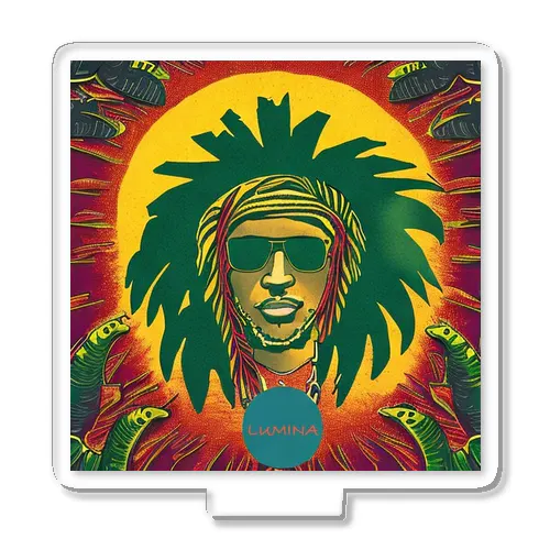 Sun and ReggaeMusic Acrylic Stand