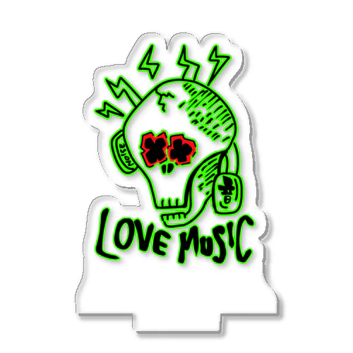 LOVE MUSIC Acrylic Stand