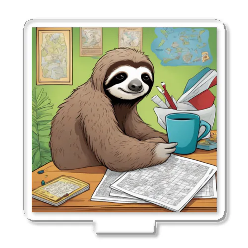 "A Sloth Trying Various Things"  アクリルスタンド