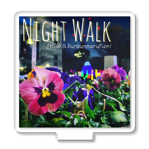 「NIGHT WALK」ジャケット画像 Acrylic Stand