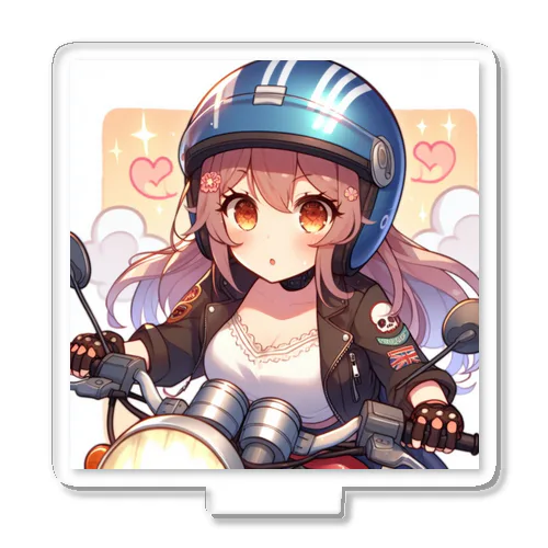 バイク女子　ばくおん!!系 Acrylic Stand