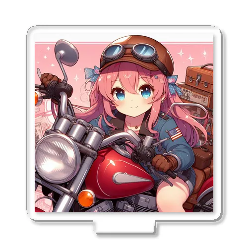 バイク女子　ばくおん!!系 Acrylic Stand