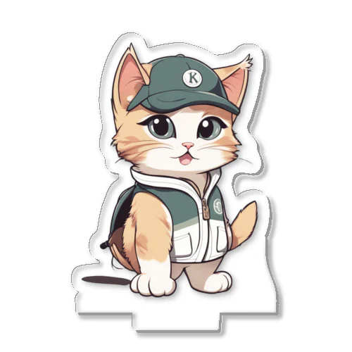 猫ゴルファー2 Acrylic Stand