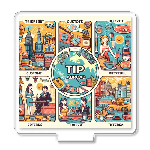 TIP ABROAD Acrylic Stand