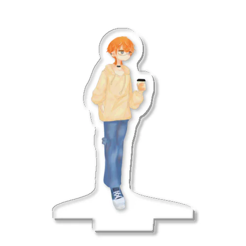 コーヒー飲み飲みあゆむくん Acrylic Stand