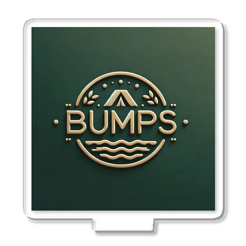 Bumpsの正式ロゴ アクリルスタンド