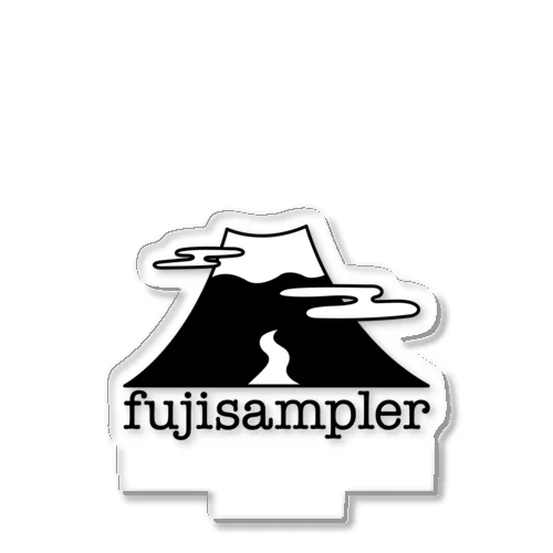 fujisamplerロゴ アクリルスタンド