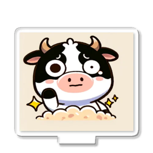 cute cow. アクリルスタンド