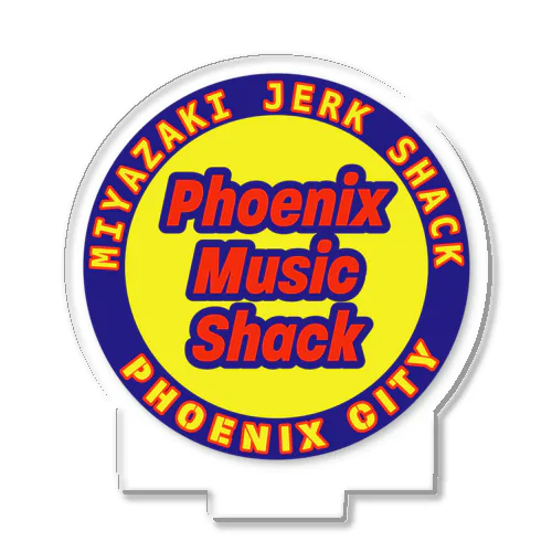 Phoenix Music Shack Acrylic Stand