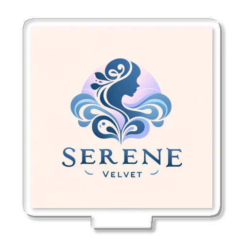 SereneVelvet Acrylic Stand