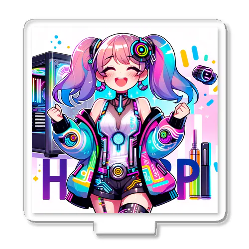 ゲーミング少女ピーシースリー Acrylic Stand