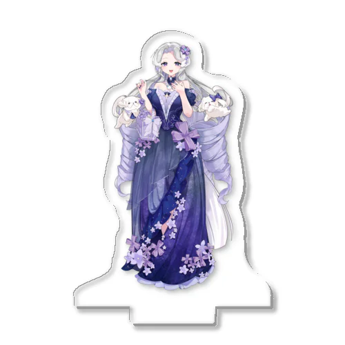 癒白まる(ドレス衣装) Acrylic Stand