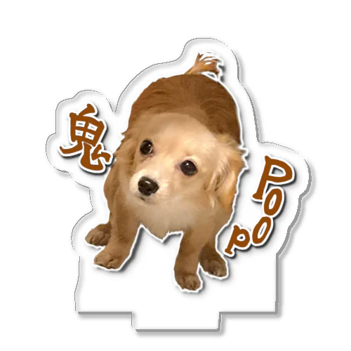 【湯華(ゆげ)】鬼Poop Acrylic Stand